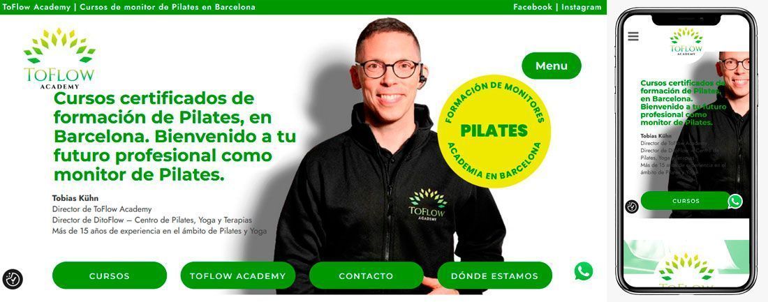 The Webmaster Web Makers ToFlow Academy diseno web
