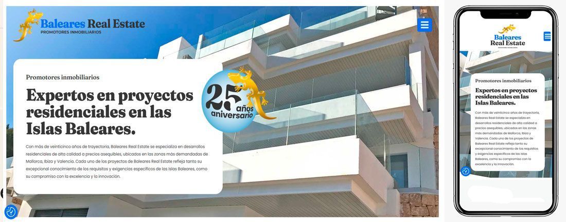 The Webmaster Web Makers Baleares Real State diseno web