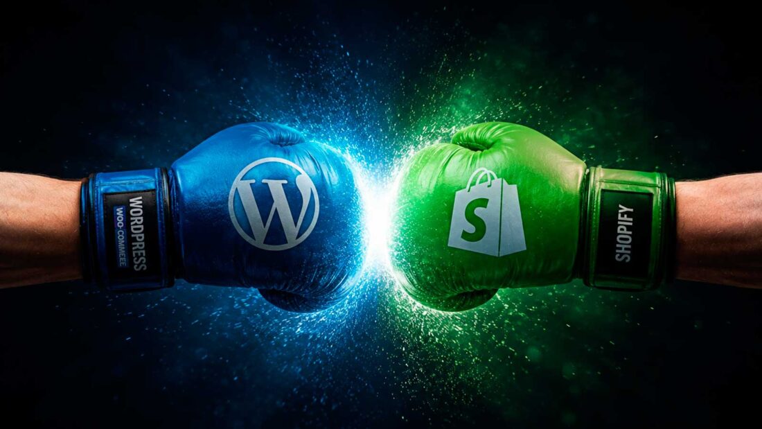 Comparativa entre WordPress WooCommerce y Shopify para crear una tienda online